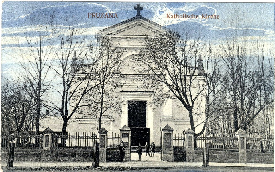 Pružany, Zamkavaja, Uniebaŭziaćcia. Пружаны, Замкавая, Унебаўзяцьця (1916)