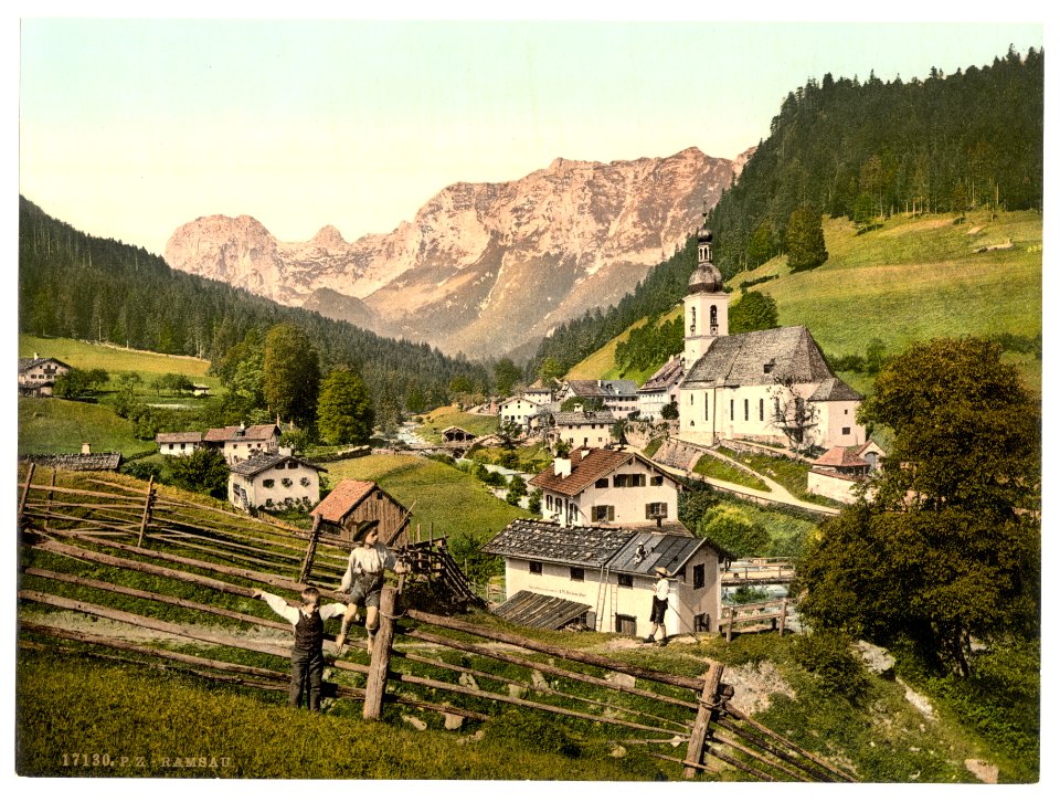 Ramsau, general view, Upper Bavaria, Germany-LCCN2002696284