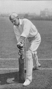 Ranji 1897 page 151 L. C. H. Palairet playing forward