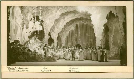 Ran, Kungliga teatern 1903. Föreställningsbild - SMV - H14 027