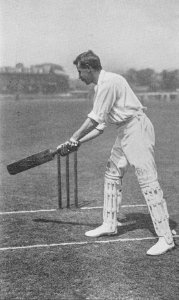 Ranji 1897 page 431 G. Brann cutting (late)