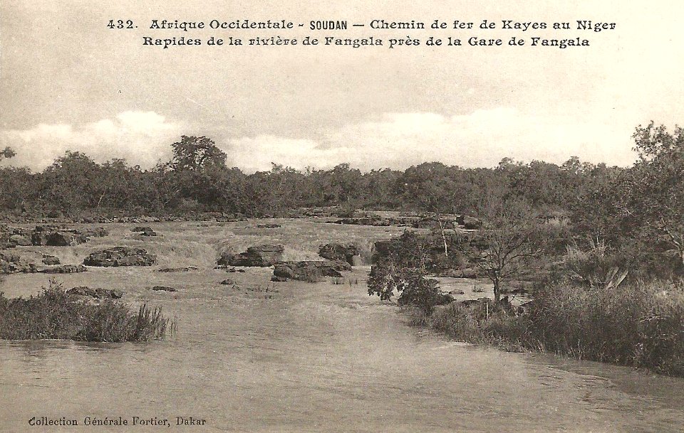 Rapides de la rivière de Fangala