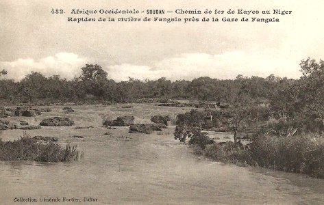 Rapides de la rivière de Fangala