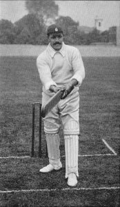 Ranji 1897 page 195 J. T. Brown's short-arm hook-stroke