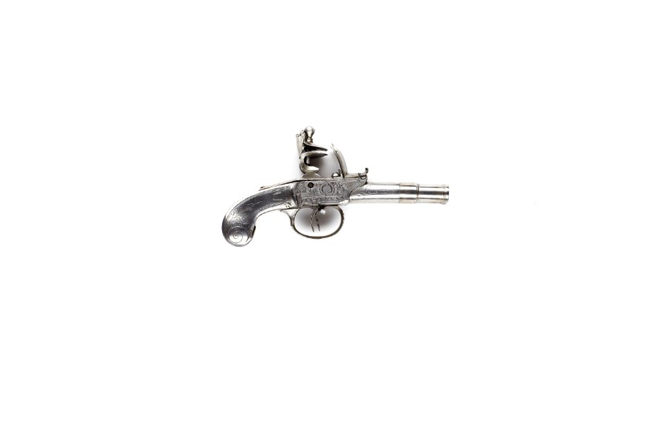 Ransier, liten flintlåspistol, 1775 - Skoklosters slott - 90733