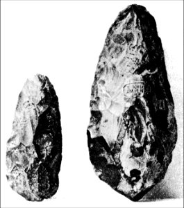 PSM V43 D044 Paleolithic chipped stones from newcomerstown and amiens