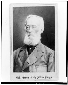 Rath Alfred Krupp, head-and-shoulders portrait, facing front LCCN99401104