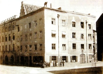 Rathaus Wasserburg am Inn 1875