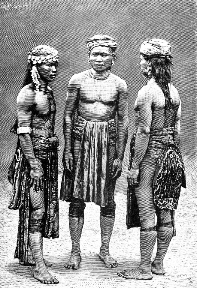 PSM V37 D627 Dayaks of Borneo