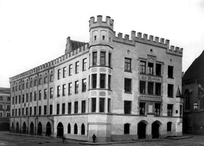 Rathaus Wasserburg am Inn 1896