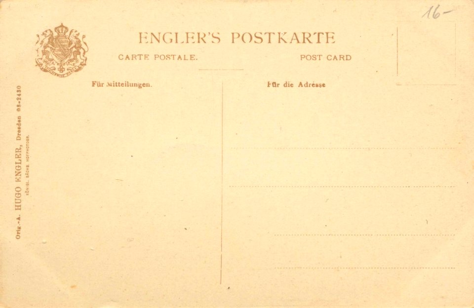 Rathen, Kurort, Sachsen - Amselfall (back) (Zeno Ansichtskarten)
