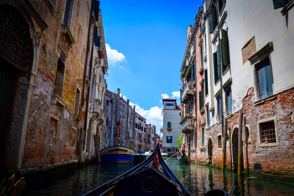 Boat canal water