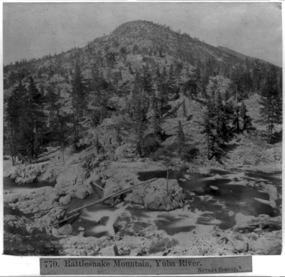 Rattlesnake Mountain, Yuba River, Nevada County LCCN2002723803