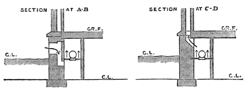 PSM V41 D853 Basement plan of somesco house at creil oise france