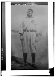 Ray Rabbit Powell, Detroit AL (baseball) LCCN2014692677