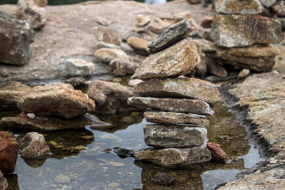 Rock old nature