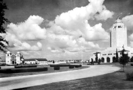 Randolph Field - 1938 - Administration Building and Grounds