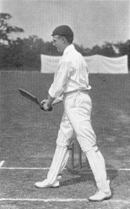 Ranji 1897 page 393 W. Rashleigh cutting