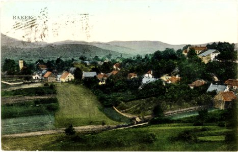 Razglednica Rakeka 1910