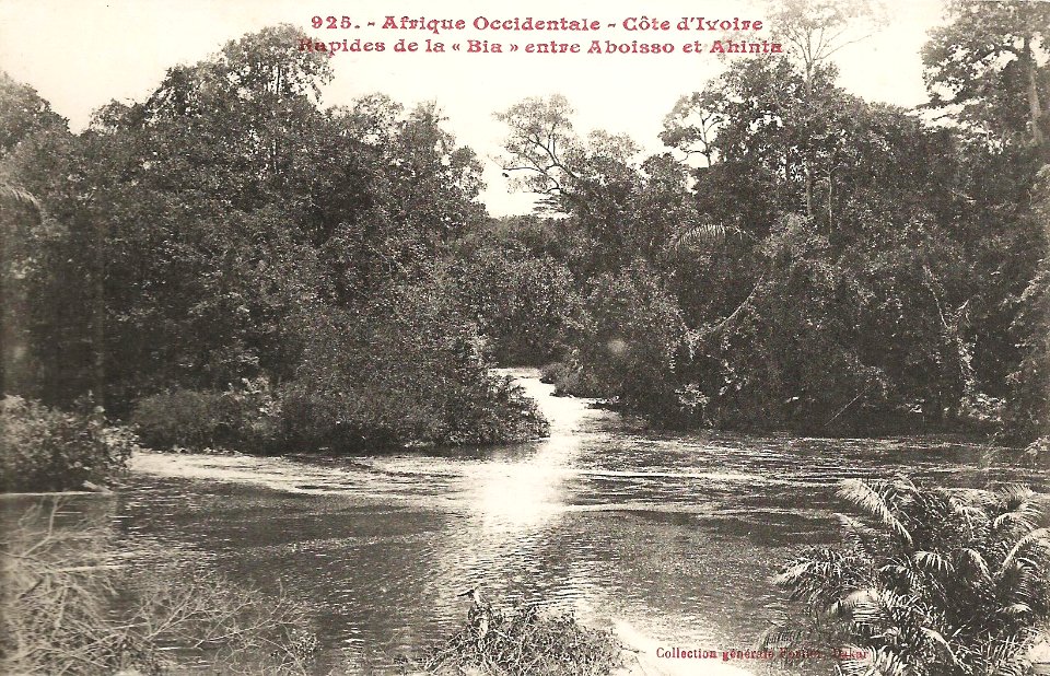 Rapides de la Bia entre Aboisso et Ahinta (Côte d'Ivoire)