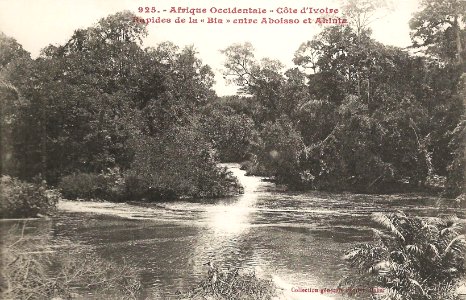 Rapides de la Bia entre Aboisso et Ahinta (Côte d'Ivoire)