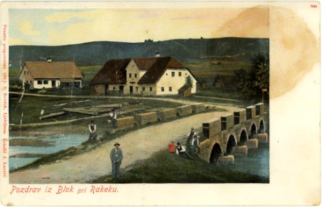 Razglednica Velikih Blok 1901