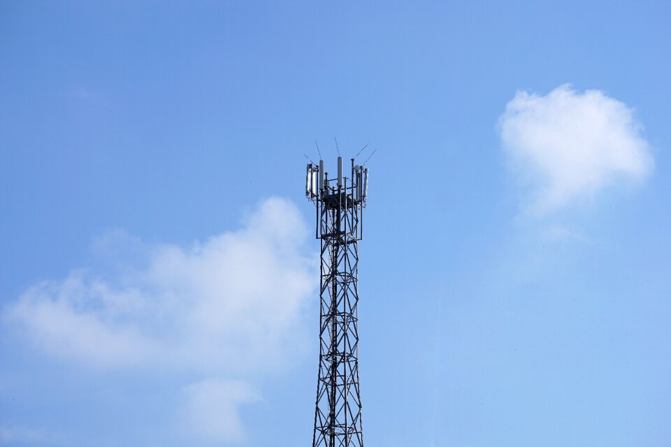 Transmission tower radio mobile