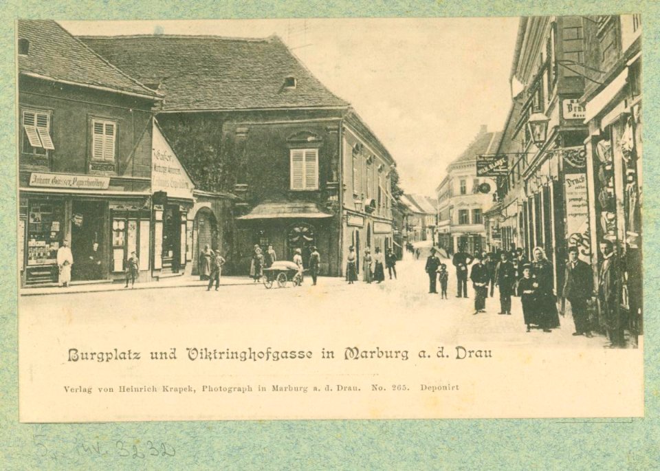 Razglednice Maribora, ki jih je leta 1903 uredil dr. Amand Rak (241)