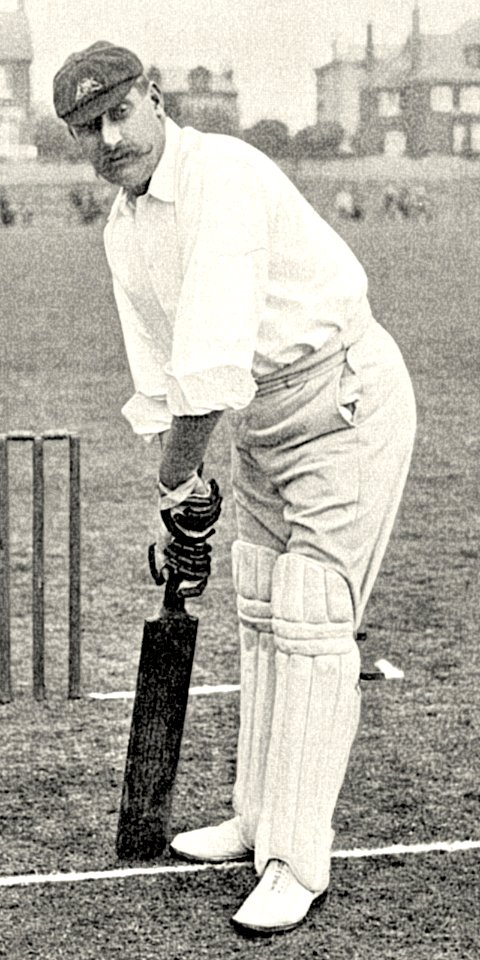 Ranji 1897 page 166 G. H. S. Trott (cropped)