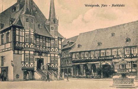 Rathaus und Gothisches Haus (Wernigerode)
