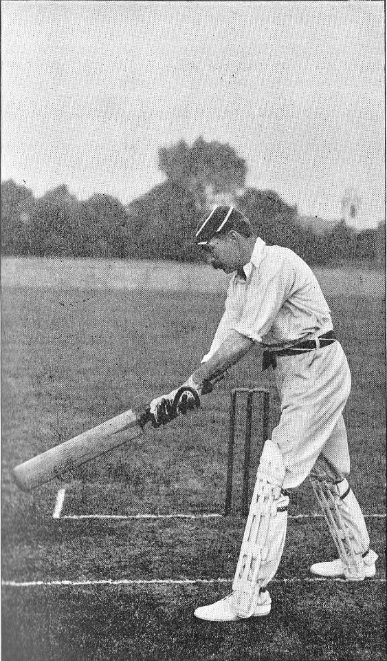 Ranji 1897 page 201 A. E. Stoddart's forward-cut