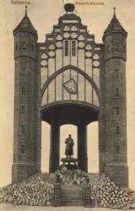 Rathenow, Brandenburg - Bismarckdenkmal (Zeno Ansichtskarten)