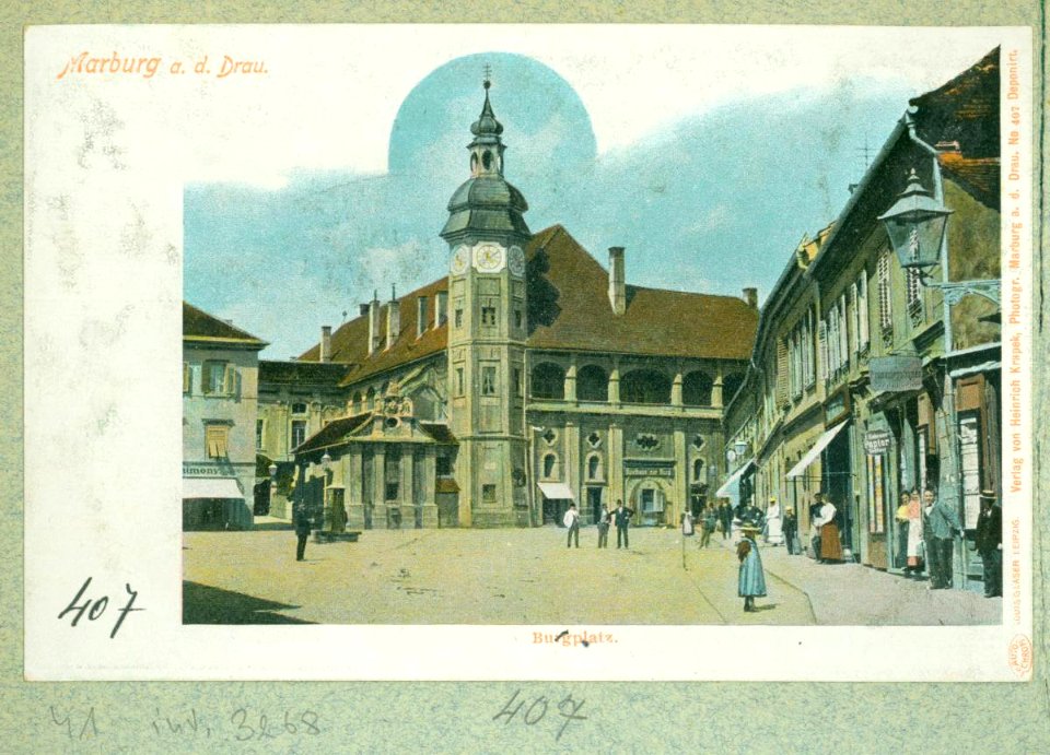 Razglednice Maribora, ki jih je leta 1903 uredil dr. Amand Rak (277)
