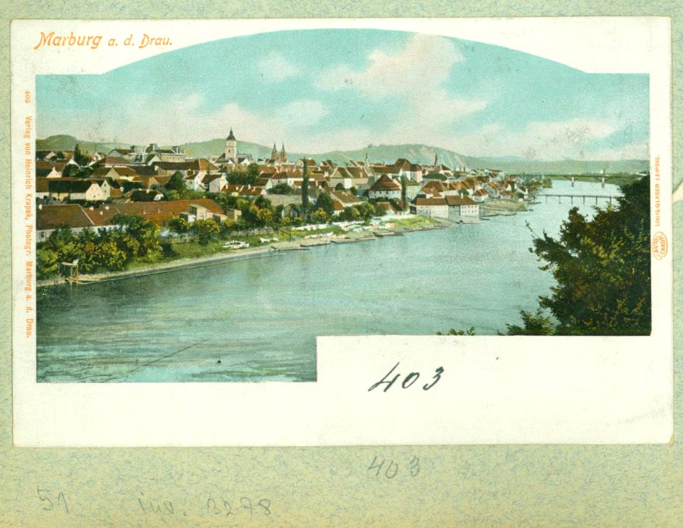 Razglednice Maribora, ki jih je leta 1903 uredil dr. Amand Rak (287)