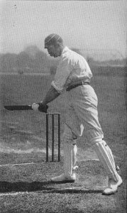 Ranji 1897 page 399 A. Ward cutting