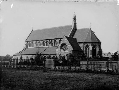 All Saints' Church, Reading, c. 1875 photo