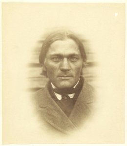 Mansporträtt Keiky Raty från Eno, Karelen i Finland - Nordiska Museet - NMA.0053091