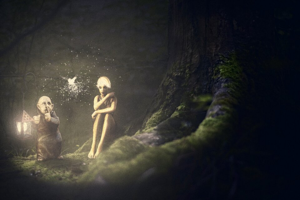 Lantern fairytale fantasy
