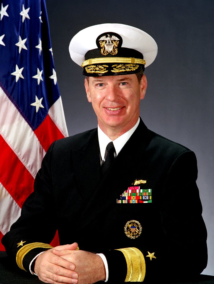 Rear Adm. (lower half) Barry M. Costello