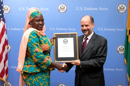Rashida Mohammed - IVLP 2019 Alumni Certificate Presentation