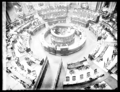 Reading room, Library of Congress, (Washington, D.C.) LCCN2016851549