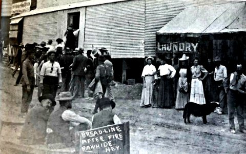 Rawhide bread line 1908