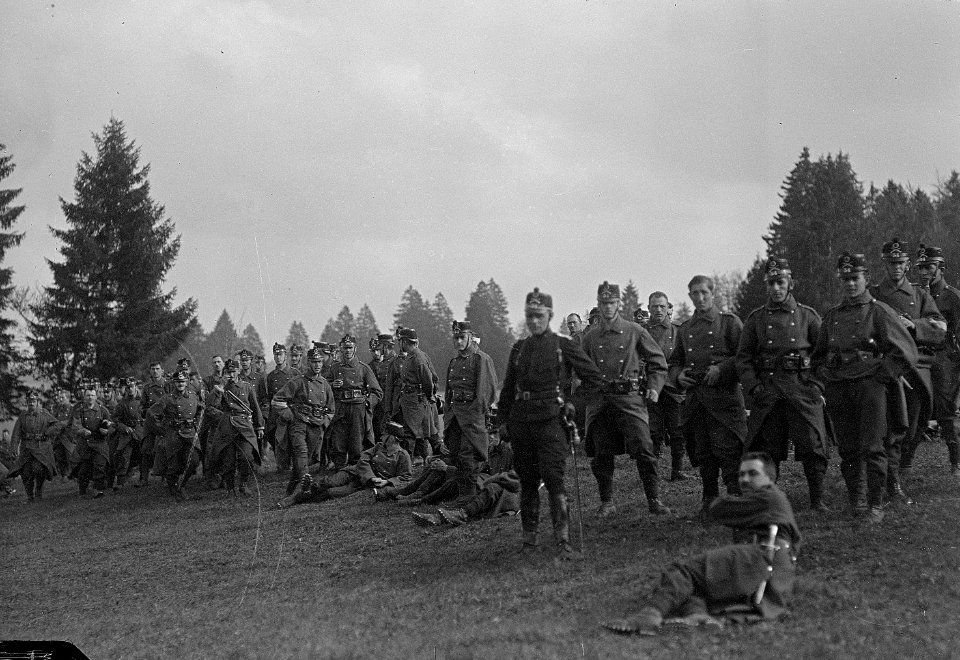 Rast während des Manövers - CH-BAR - 3236735