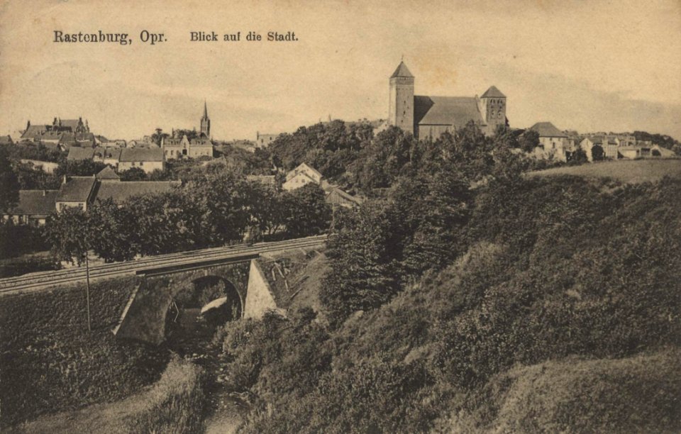 Rastenburg, Ostpreußen - Stadtansicht (Zeno Ansichtskarten)
