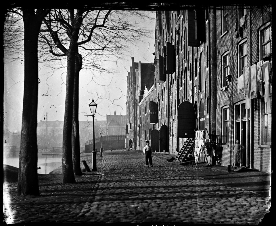 Realengracht, Gezien in westelijke richting van Zandhoek naar Prinseneilandsgracht (max res)