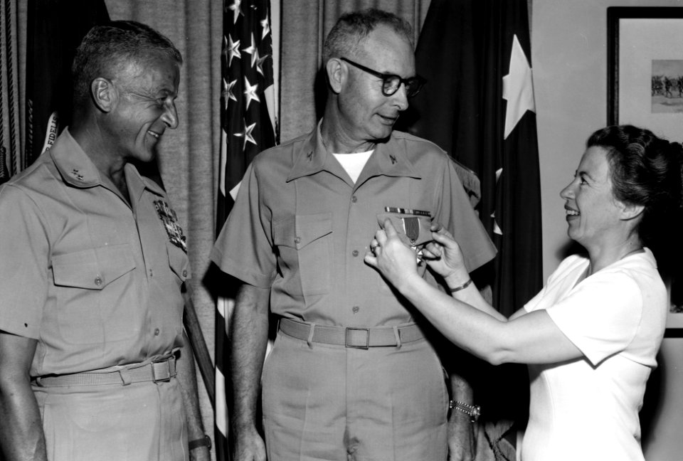 Rathvon M. Tompkins and Herbert L. Wilkerson with wife