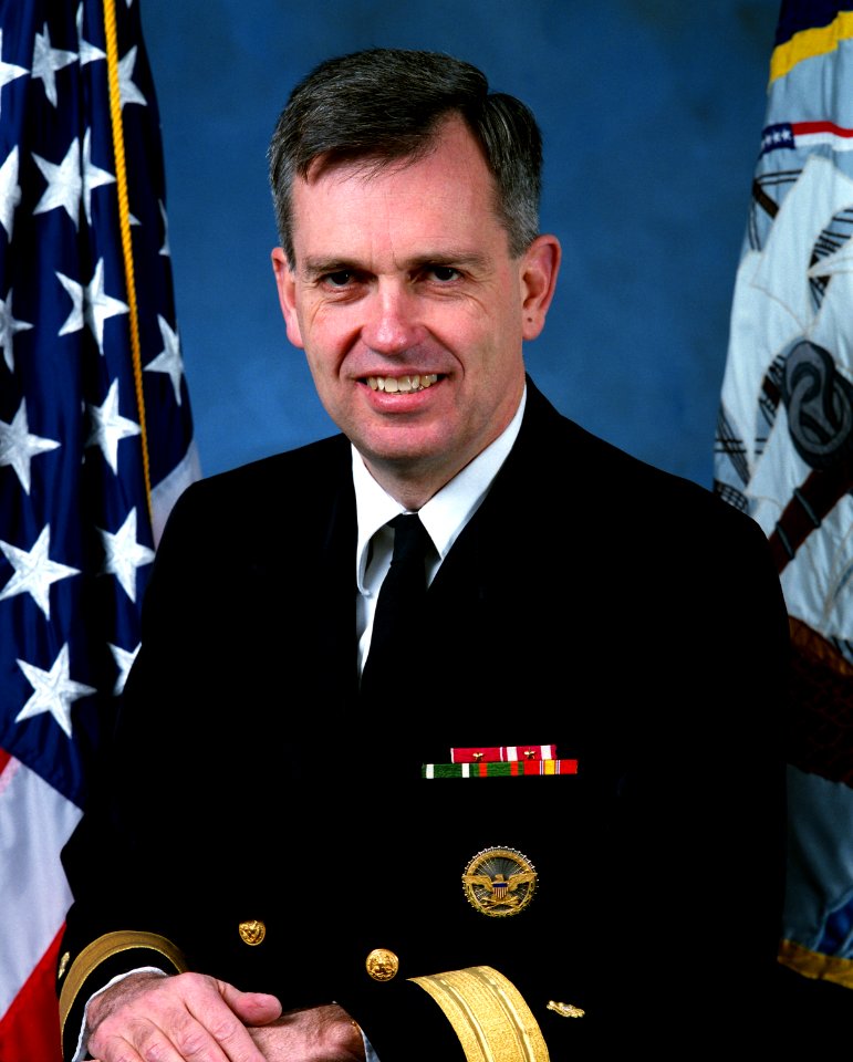 Rear Adm. (lower half) Harold M. Koenig, MC, USN