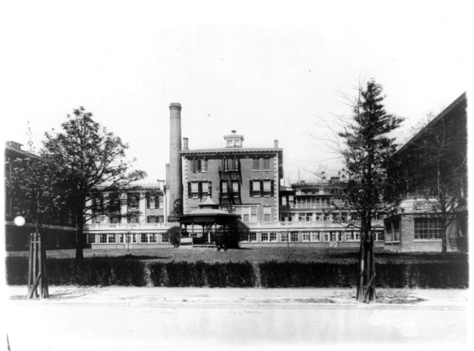 Rear view of Children's Hospital LCCN93513639