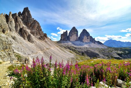 Italy three peaks mountaineering photo