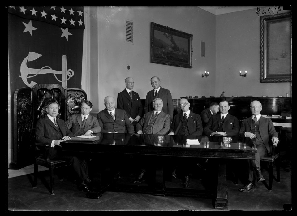Rear Adm. Moffett testified before the House Naval Affairs Comm. about trip to North Pole LCCN2016887076
